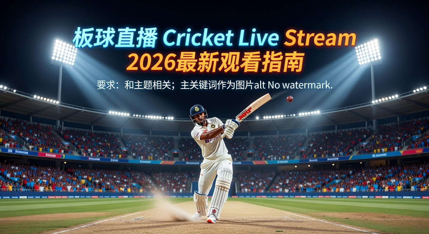 板球直播 Cricket Live Stream｜2026观看指南与观赛策略
