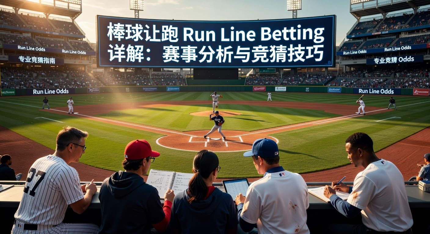 棒球让跑 run line betting 让分投注技巧与赔率解析